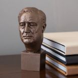 Franklin D. Roosevelt Bronze Bust