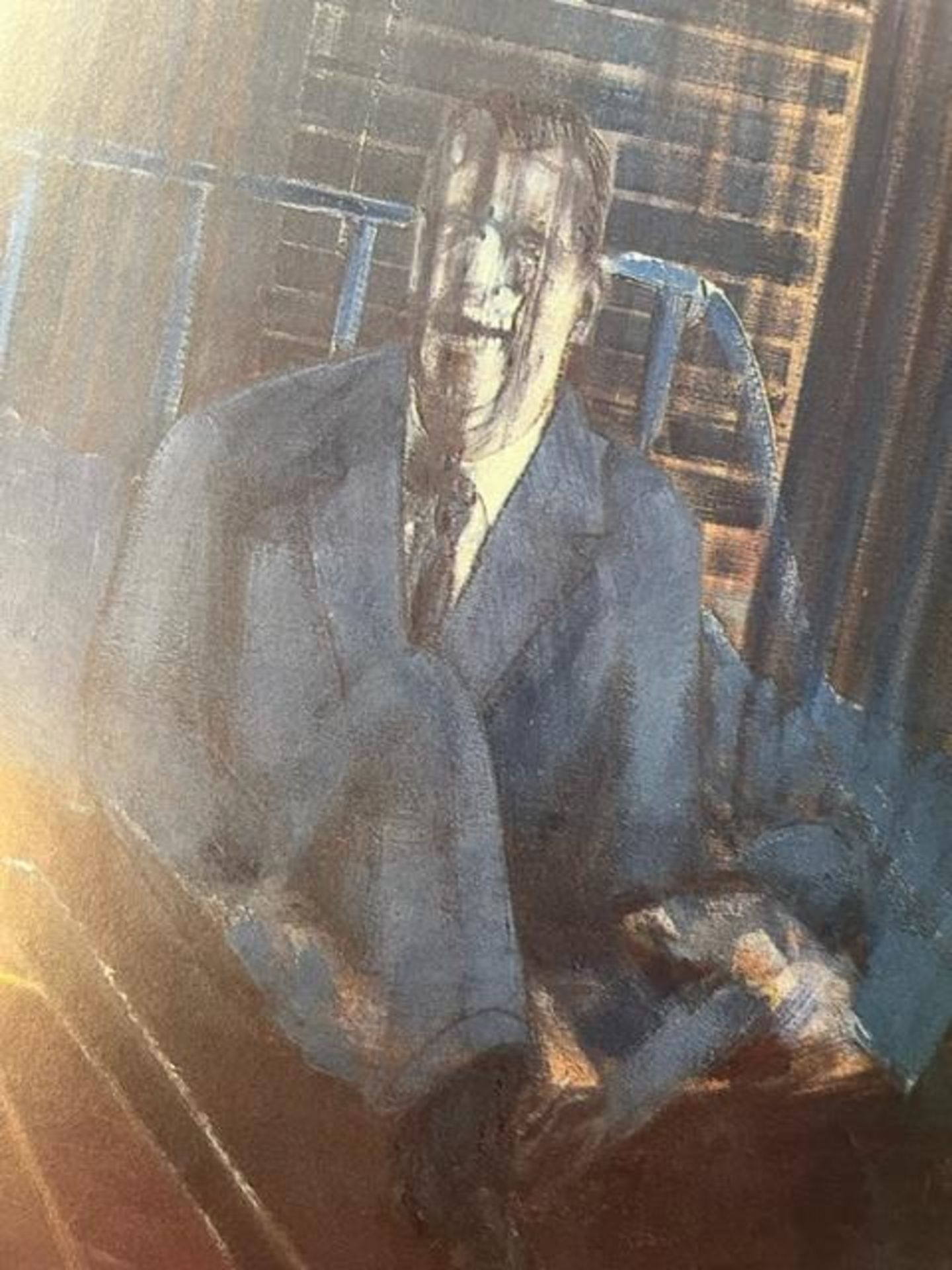 Francis Bacon "Study for a Portrait" Print. - Image 6 of 6