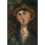 Amedeo Modigliani "Portrait de Beatrice Hastings, 1914" Print