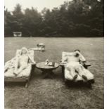 Diane Arbus "A Family on their Sunday Lawn" Print.