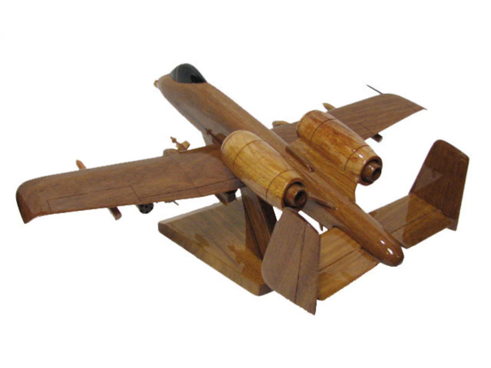 A10 Thunderbolt II "Warthog" Wooden Scale Model - Bild 2 aus 3