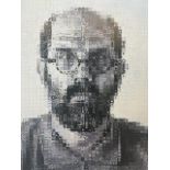 Chuck Close "Self Portrait" Print