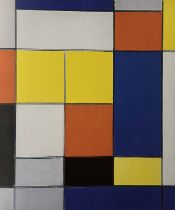 Piet Mondrian "Composition B, 1920" Print.