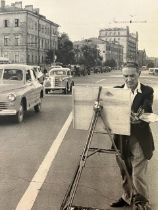 Henri Cartier-Bresson "Landscape Painter" Print.