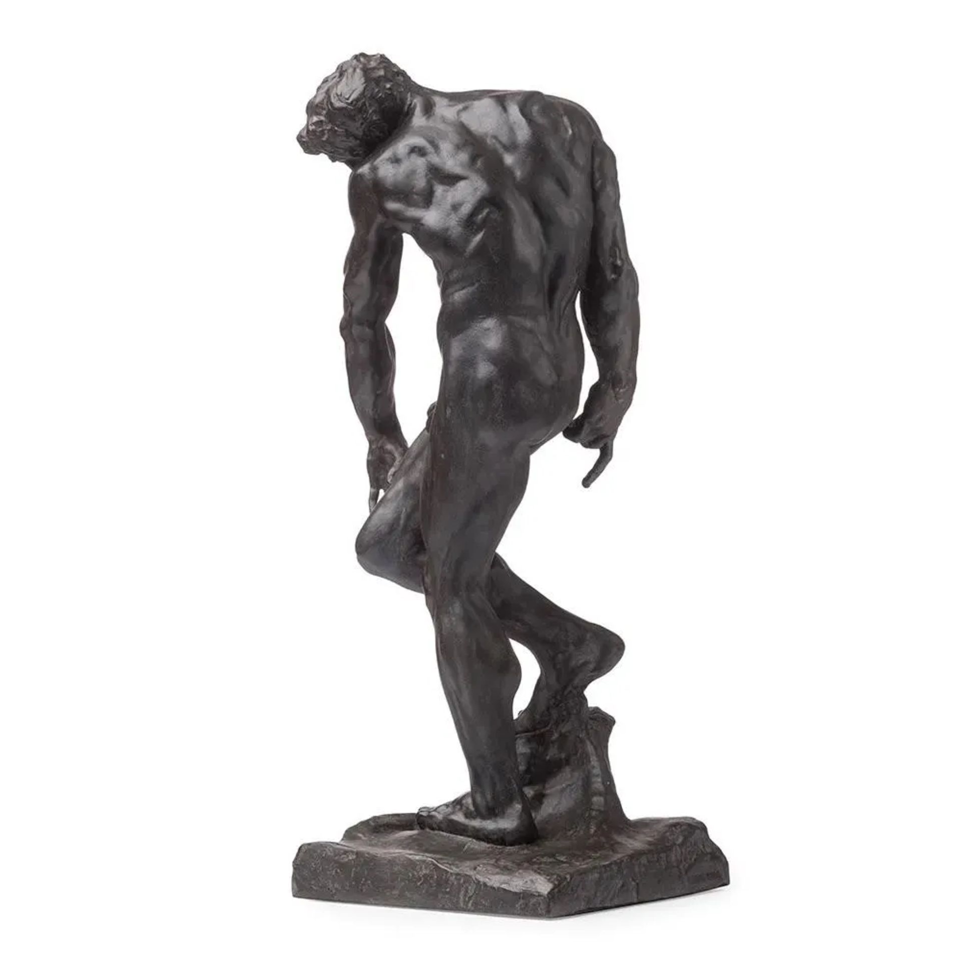 Auguste Rodin "Adam, 1910" Sculpture
 - Bild 3 aus 3
