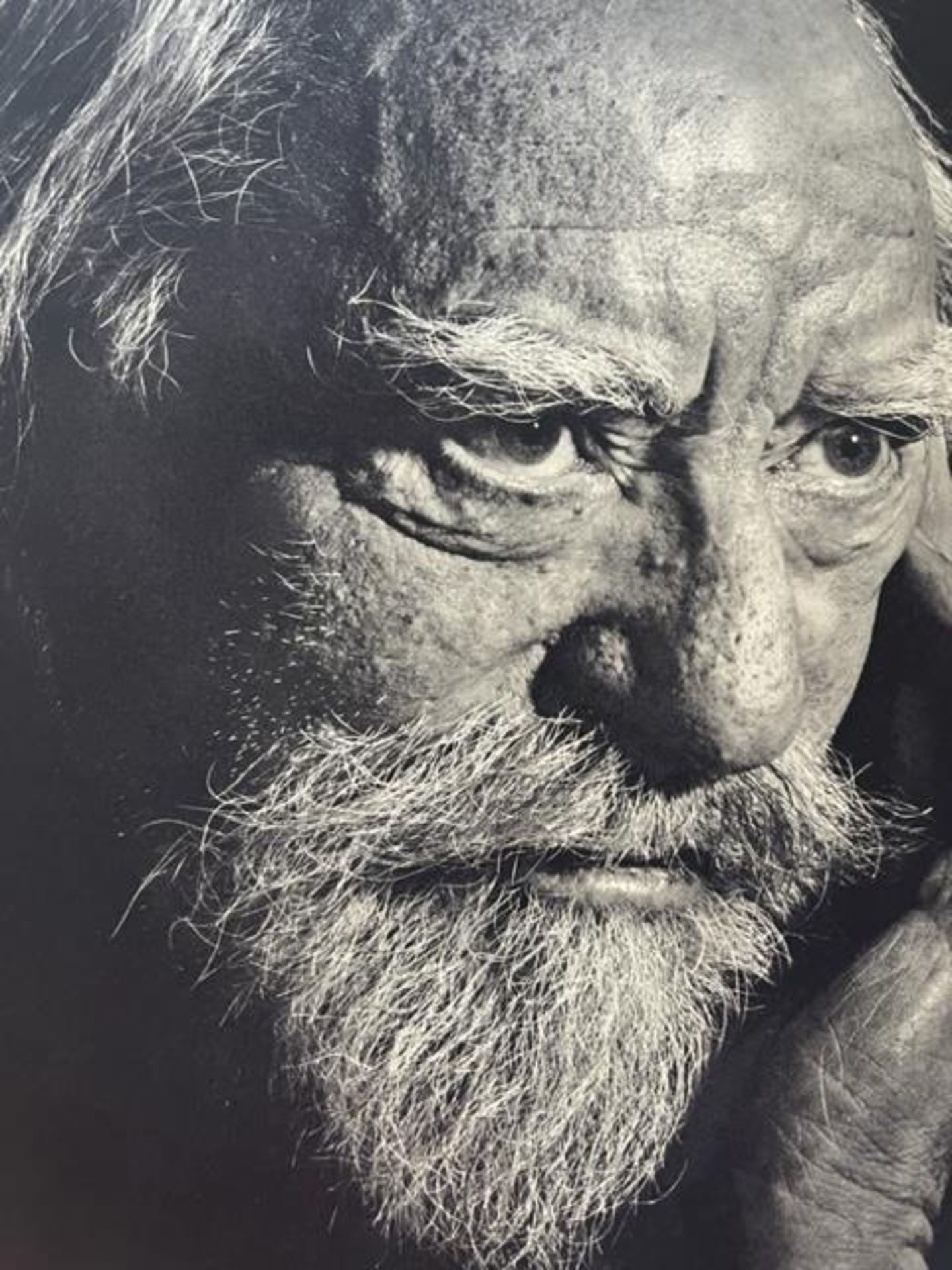 Yousuf Karsh "Augustus John" Print. - Bild 6 aus 6