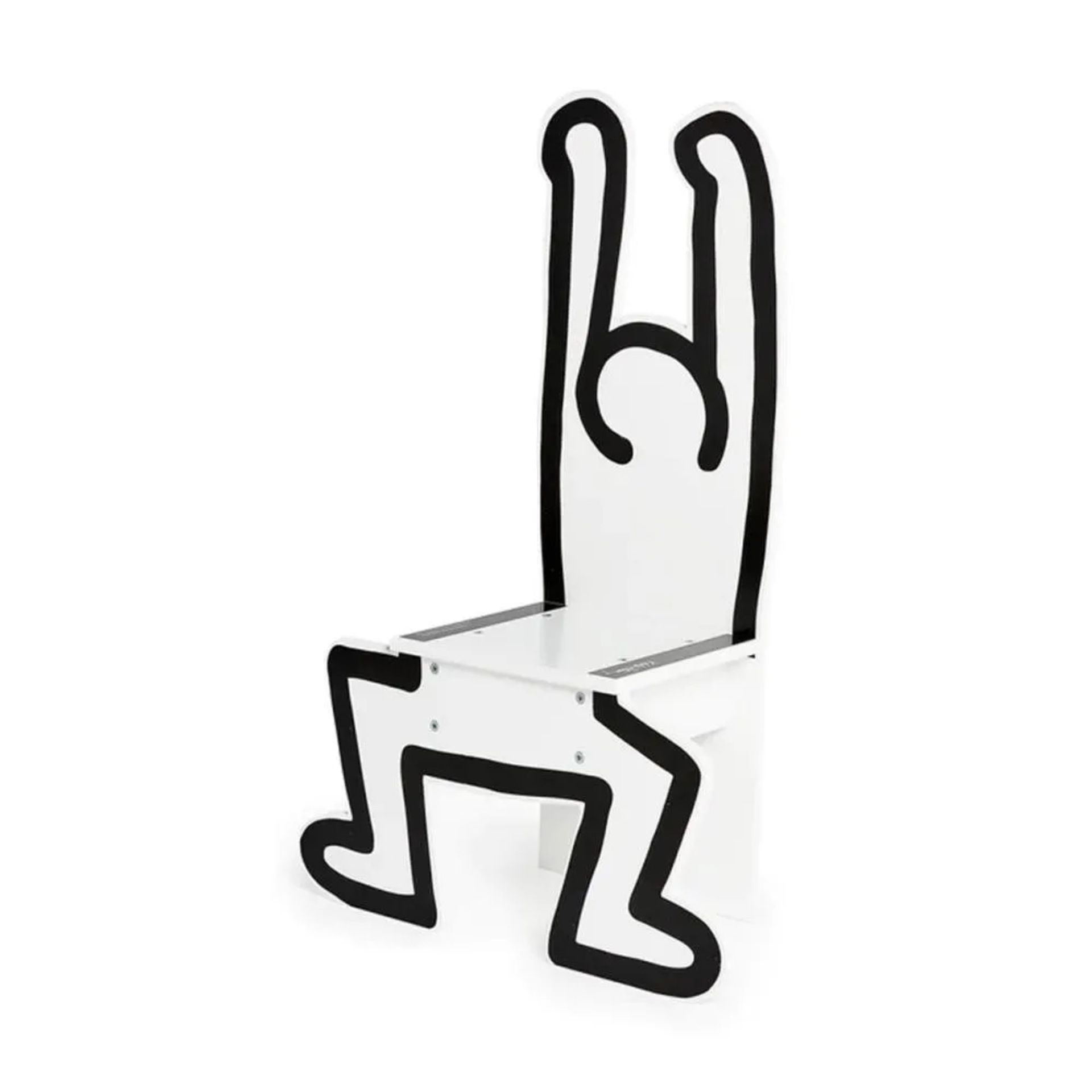 Keith Haring White Chair