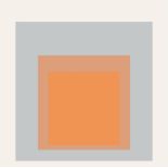 Joseph Albers Homage to the Square "Orange" Offset Lithograph
