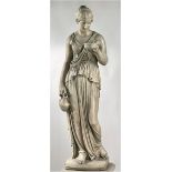 Hebe, Greek Goddess, Cast Stone Sculpture
