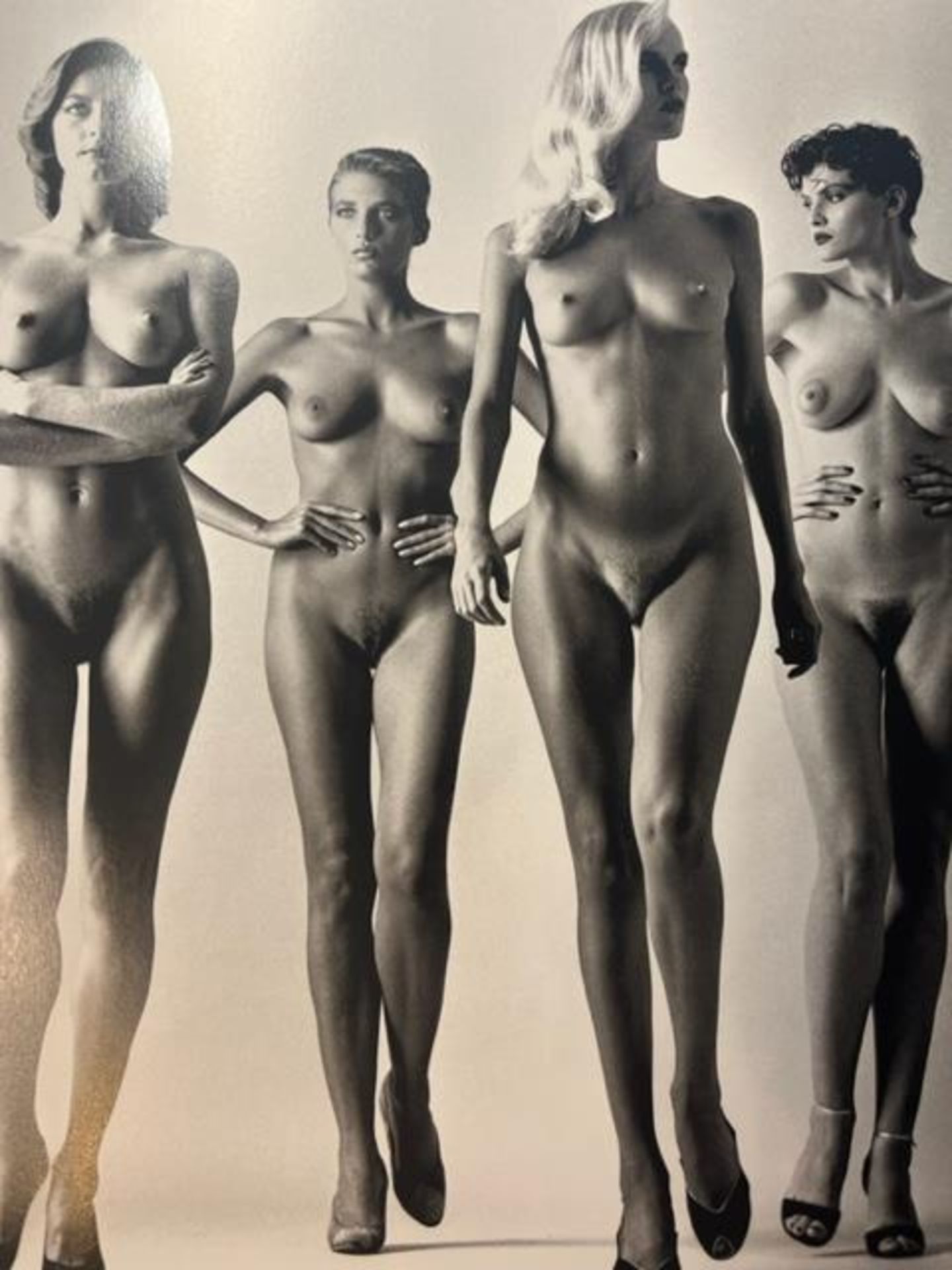 Helmut Newton "Sie Kommen" Print.