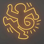 Keith Haring Neon Sign "Twisted Man"