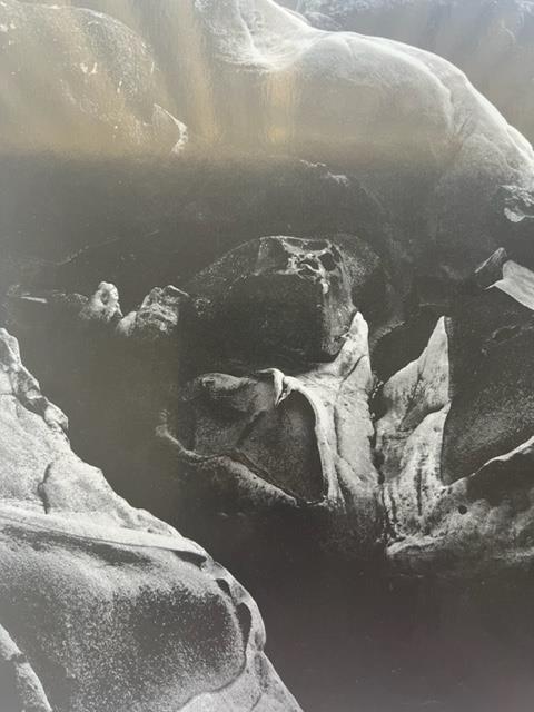 Edward Weston "Rock Erosion" Print. - Image 4 of 6