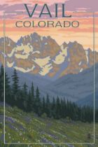 Vail, Colorado Travel Poster