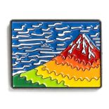 Hokusai "Fine Wind, Clear Morning" Pin