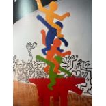 Keith Haring "Solo Exhibition" Print.