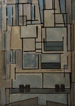 Piet Mondrian "Composition No. IV, 1914" Print.
