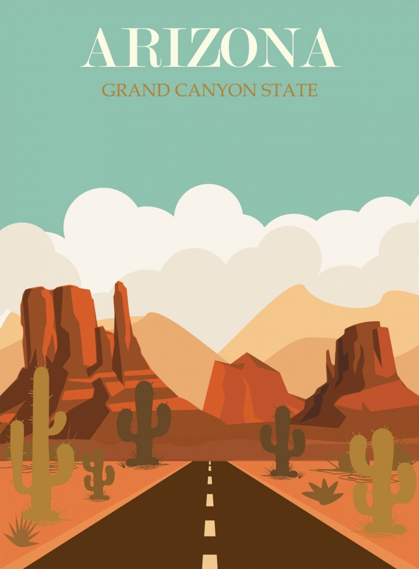 Arizona Travel Poster