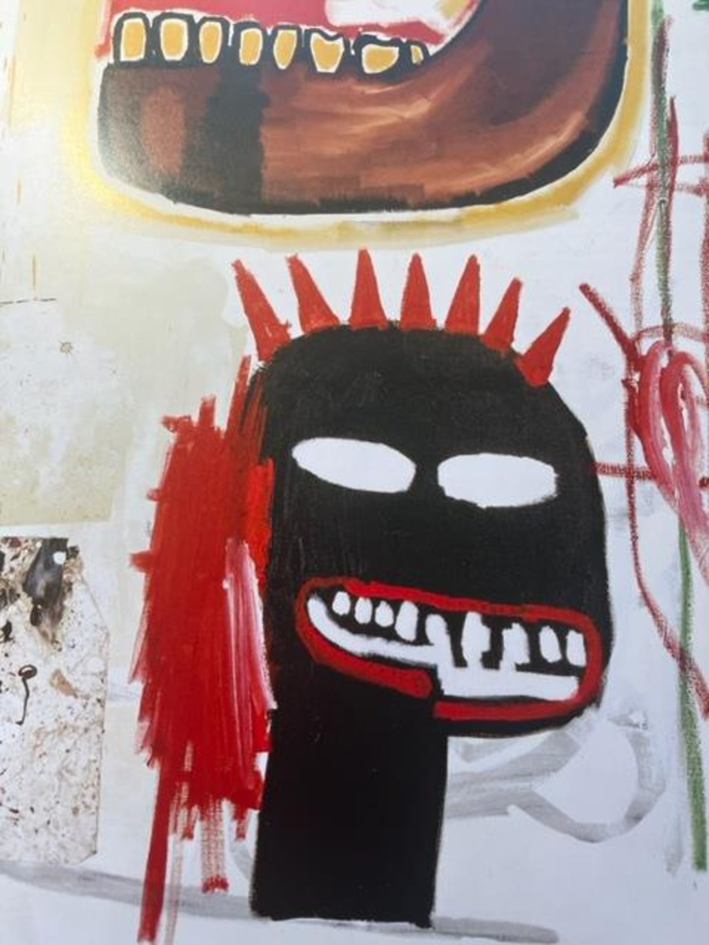 Jean-Michel Basquiat "Untitled" Print. - Image 4 of 6