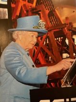 Queen Elizabeth II "Untitled" Print.