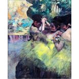 Edgar Degas "Yellow Dancers" Print