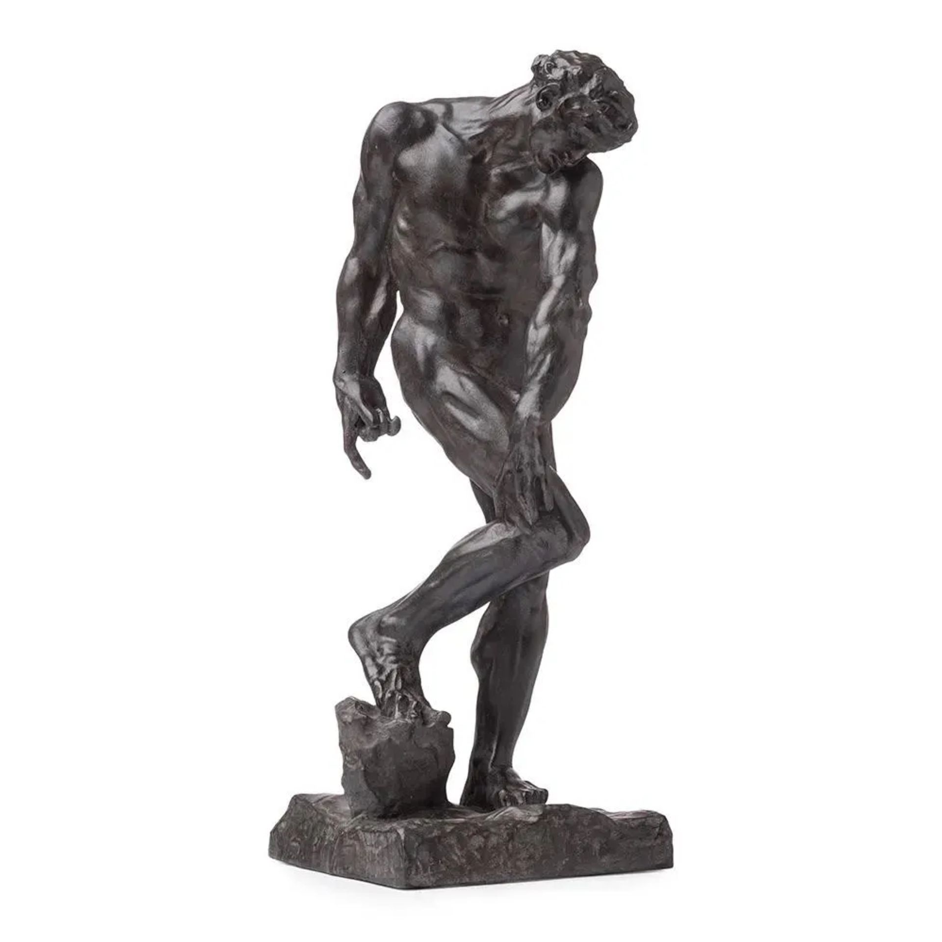 Auguste Rodin "Adam, 1910" Sculpture
