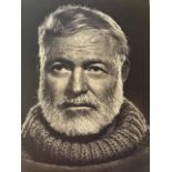 Yousuf Karsh "Ernest Hemingway" Print.