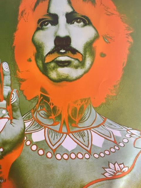 Richard Avedon "George Harrison" Print. - Image 5 of 6