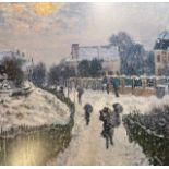 Claude Monet "Boulevard Saint-Devis" Print.