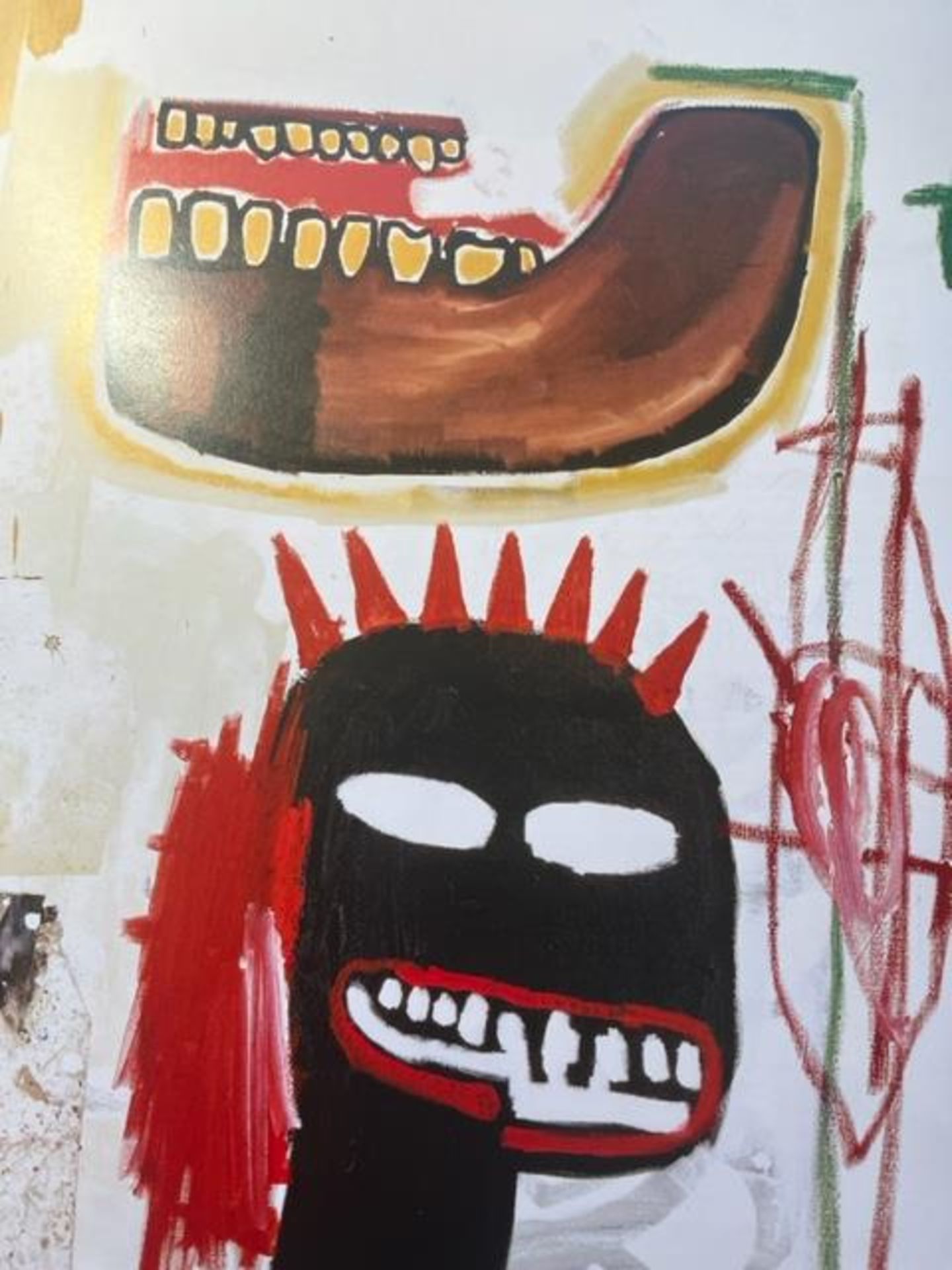 Jean-Michel Basquiat "Untitled" Print. - Image 2 of 6