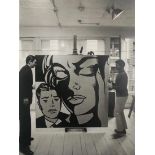 Dennis Hopper "Roy Lichtenstein in his Studio, 1964" Print