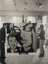 Dennis Hopper "Roy Lichtenstein in his Studio, 1964" Print