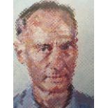 Chuck Close "Richard" Print