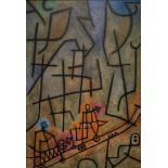 Paul Klee "Conquest of the Mountain, 1939" Print