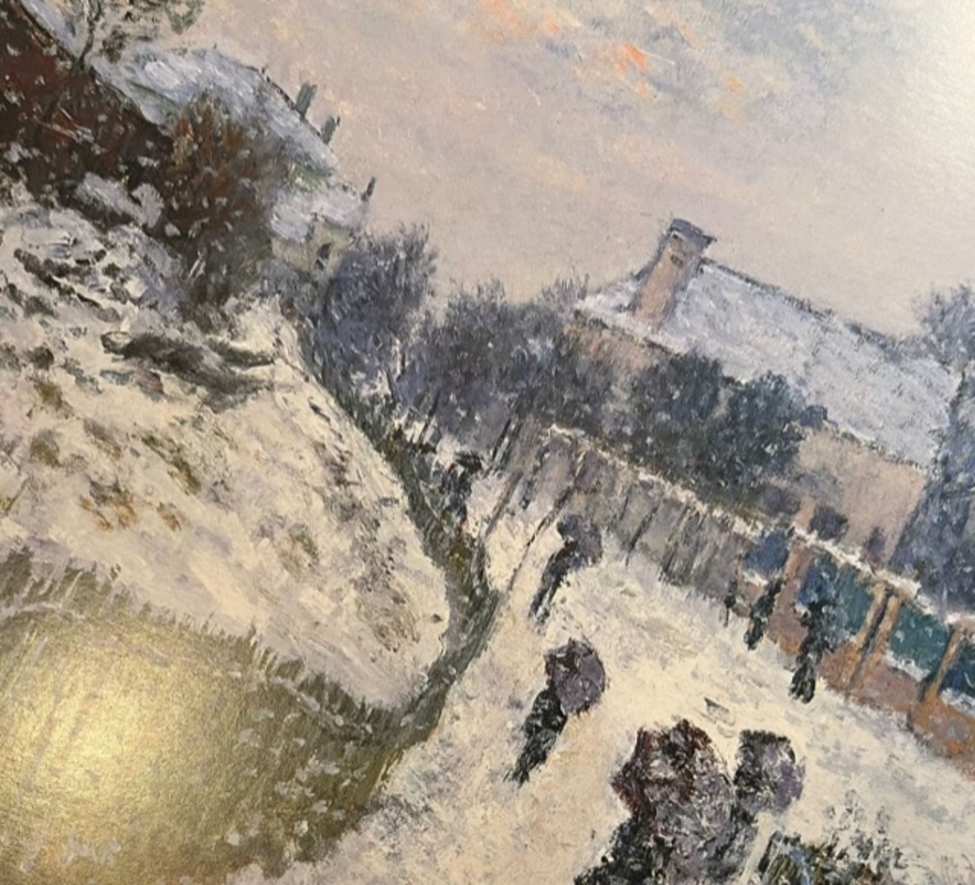Claude Monet "Boulevard Saint-Devis" Print. - Bild 6 aus 6