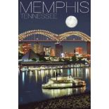 Memphis, Tennessee Travel Poster