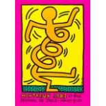 Keith Haring "Montreux, 1983" Offset Lithograph