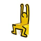 Keith Haring Yellow Chair