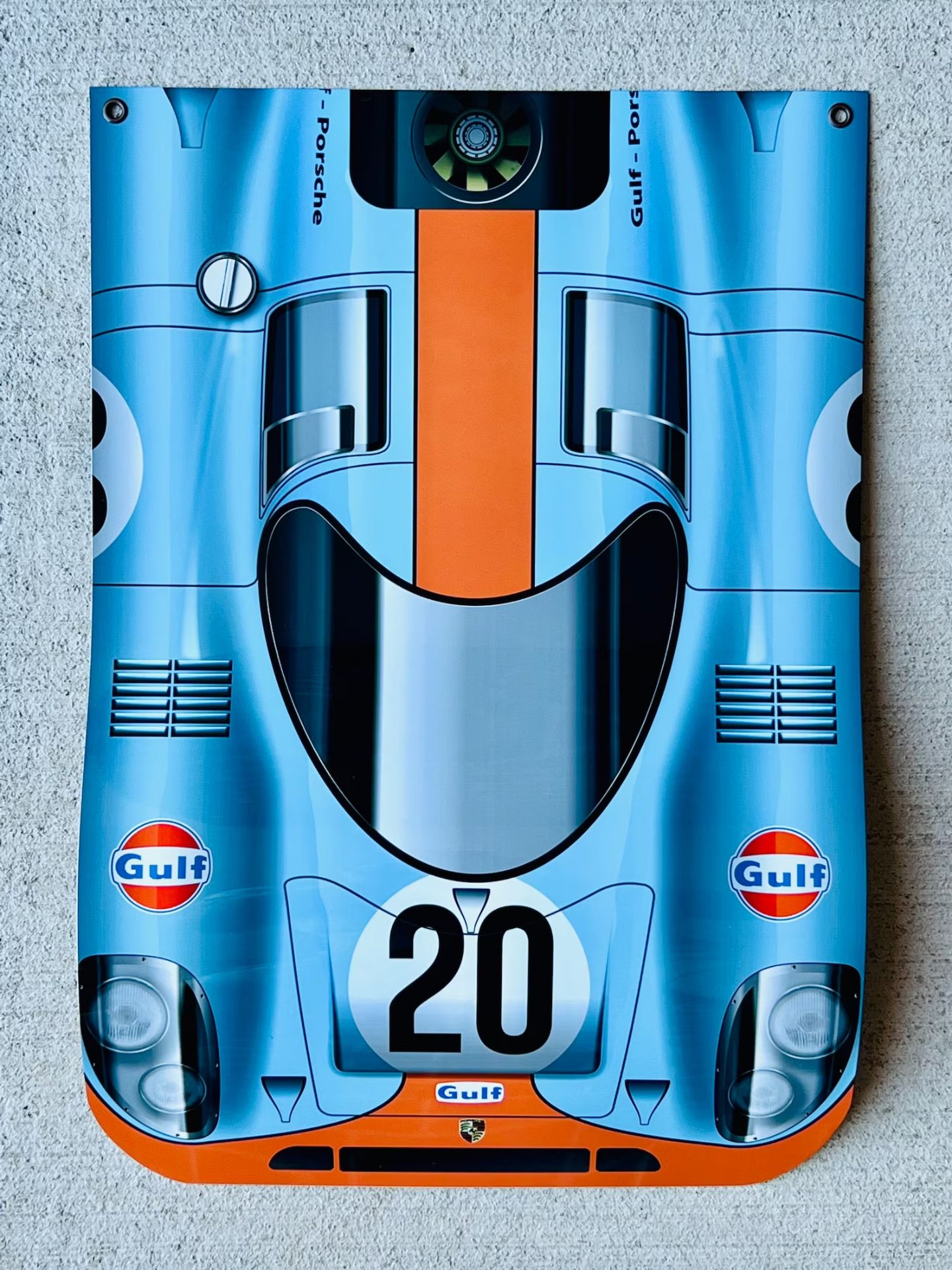 Steve McQueen, Porsche 917K, Le Mans Garage Display