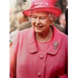 Queen Elizabeth II "Untitled" Print.