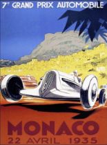 Monaco Grand Prix Poster