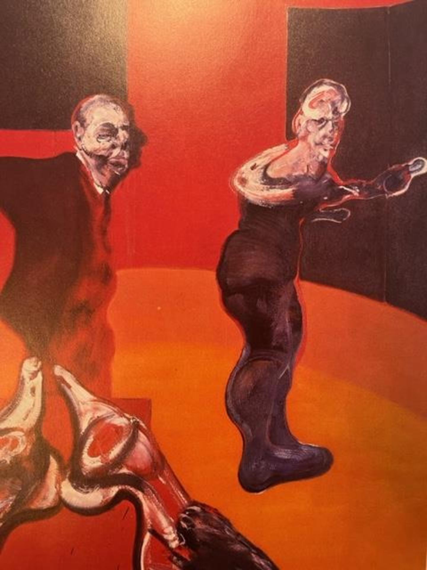 Francis Bacon "Three Studies for a Crucifixion" Print.