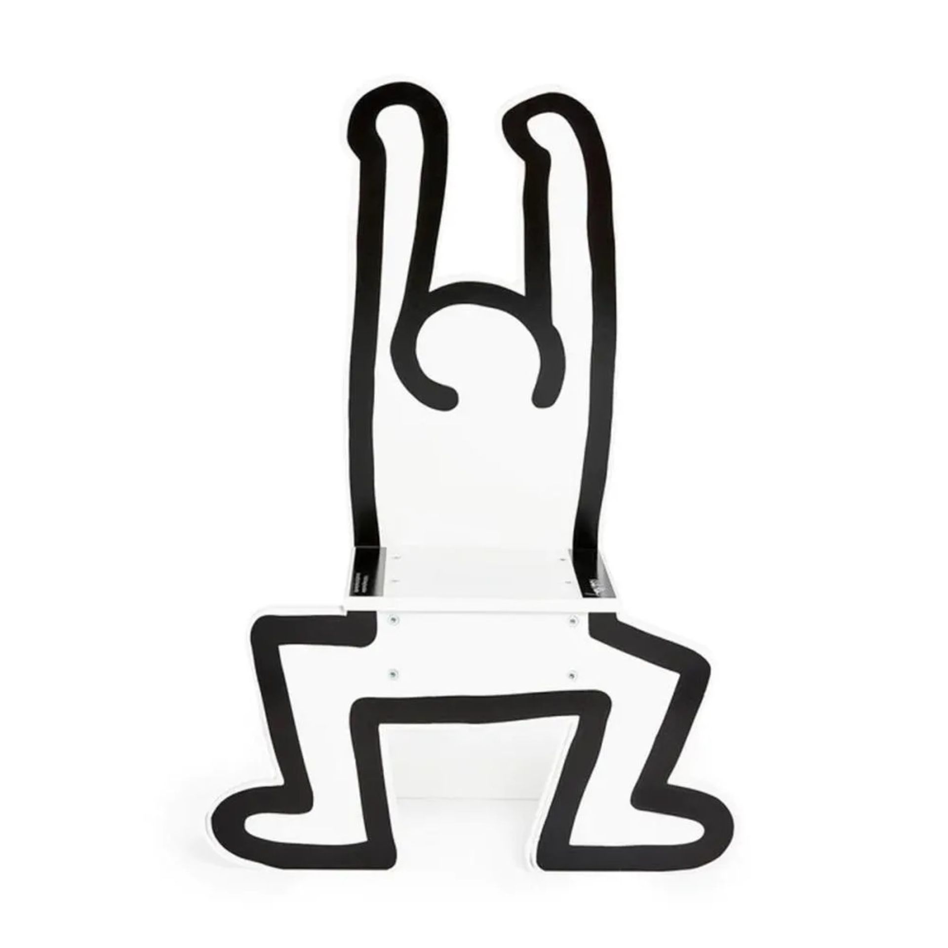 Keith Haring White Chair - Image 2 of 2