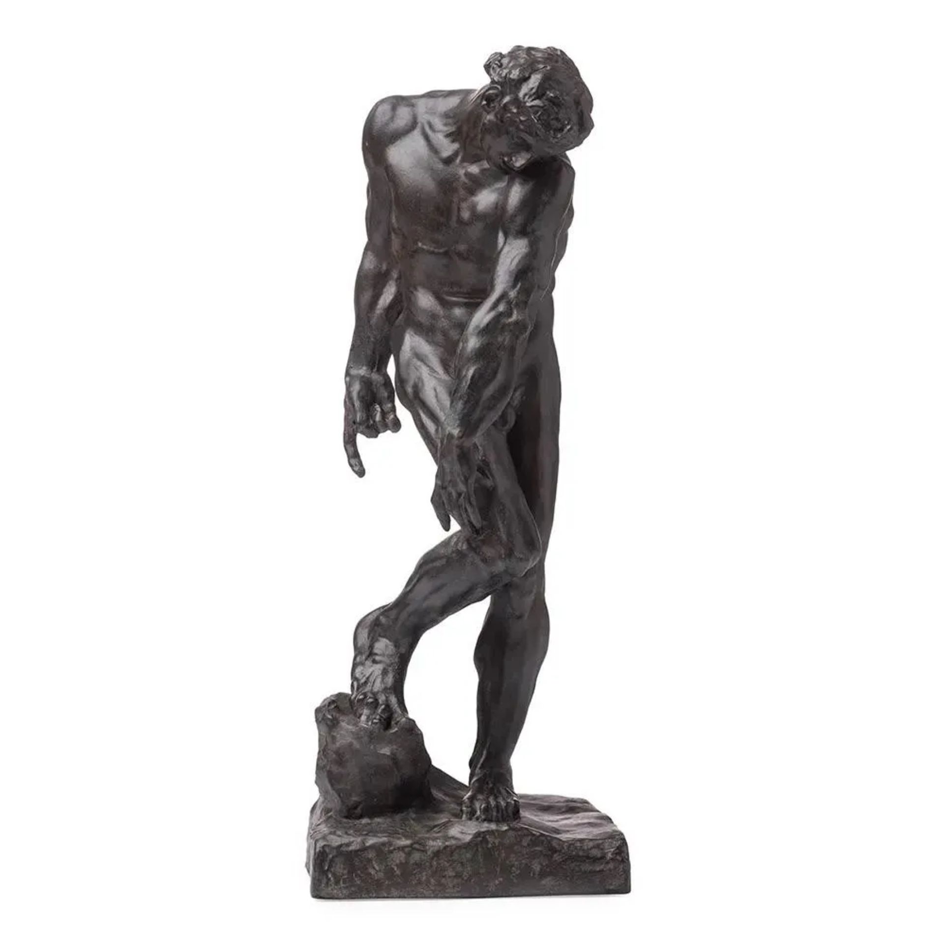 Auguste Rodin "Adam, 1910" Sculpture
 - Bild 2 aus 3
