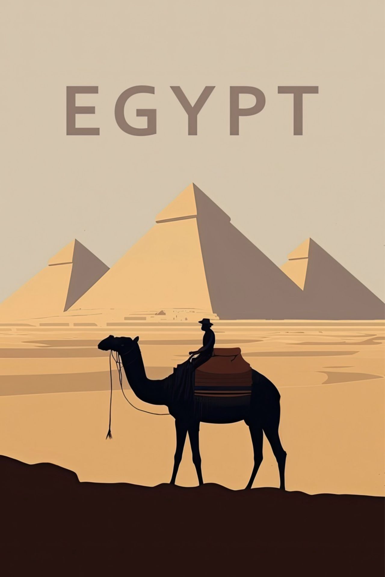 Egypt Travel Poster