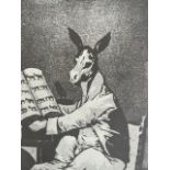 Francisco Goya "Asta su Abuelo" Print.