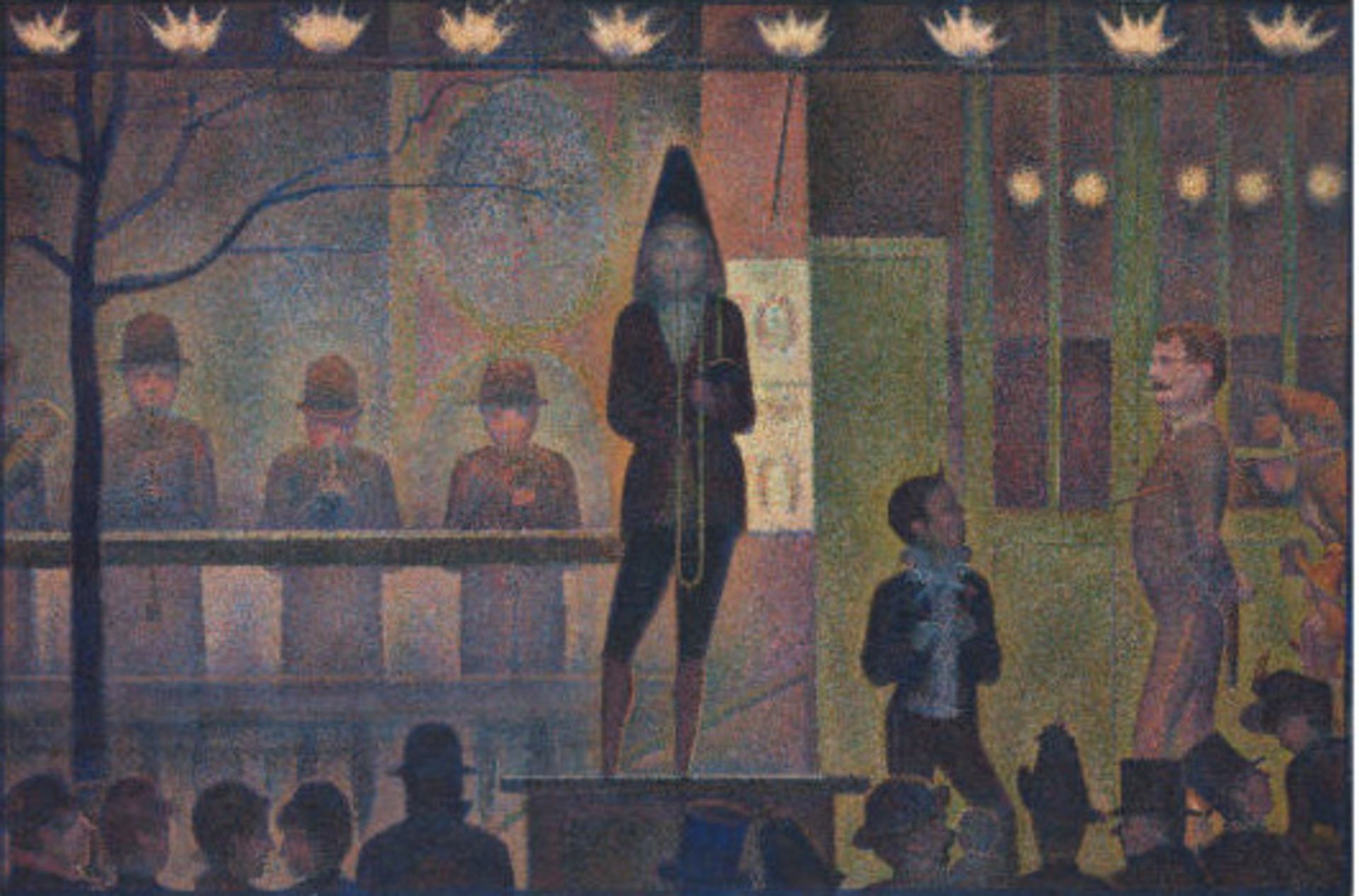 Georges Seurat "Circus Slideshow, 1888" Print