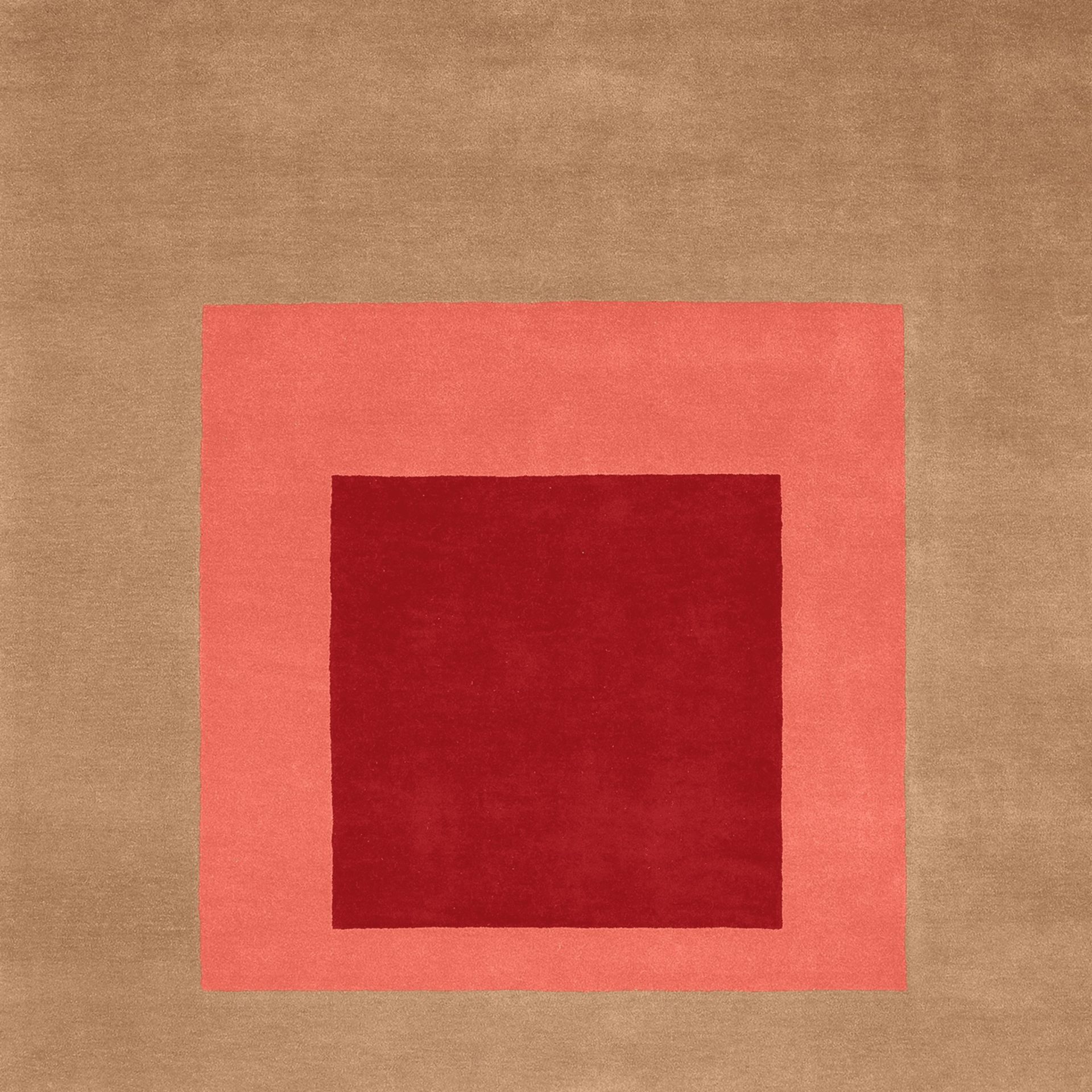 Joseph Albers "Homeage to the Square" Rug - Image 2 of 2