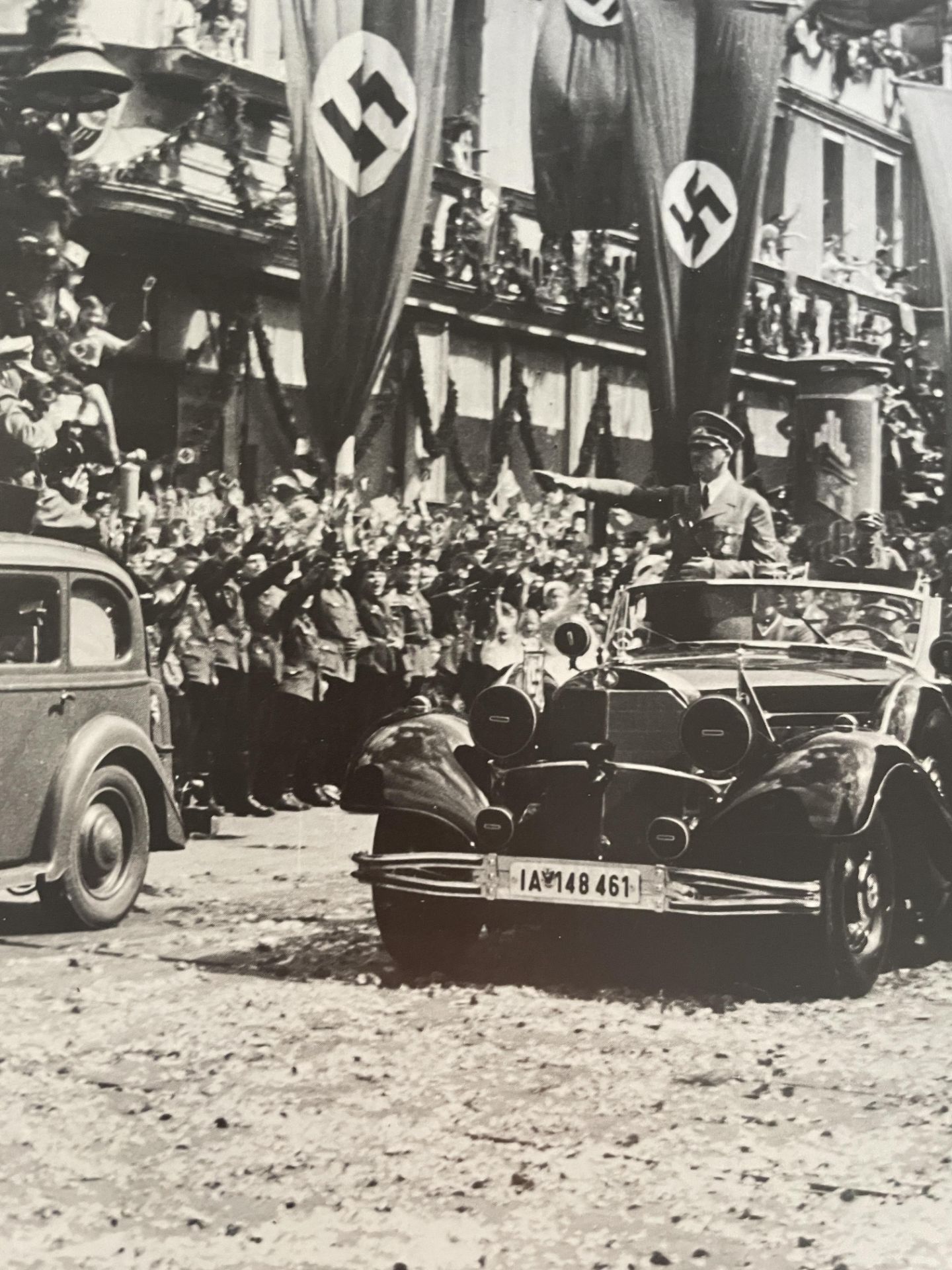 Germany "WWII, Adolf Hitler, Victory Parade" Print - Bild 5 aus 6