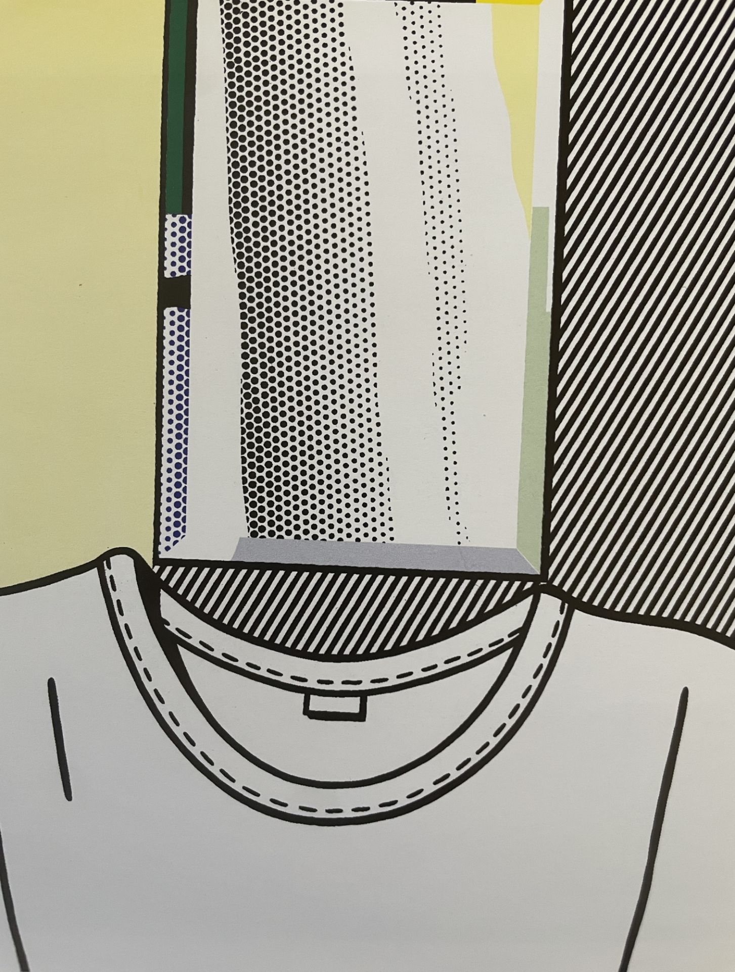Roy Lichtenstein â€œMirror and Shirtâ€ Print