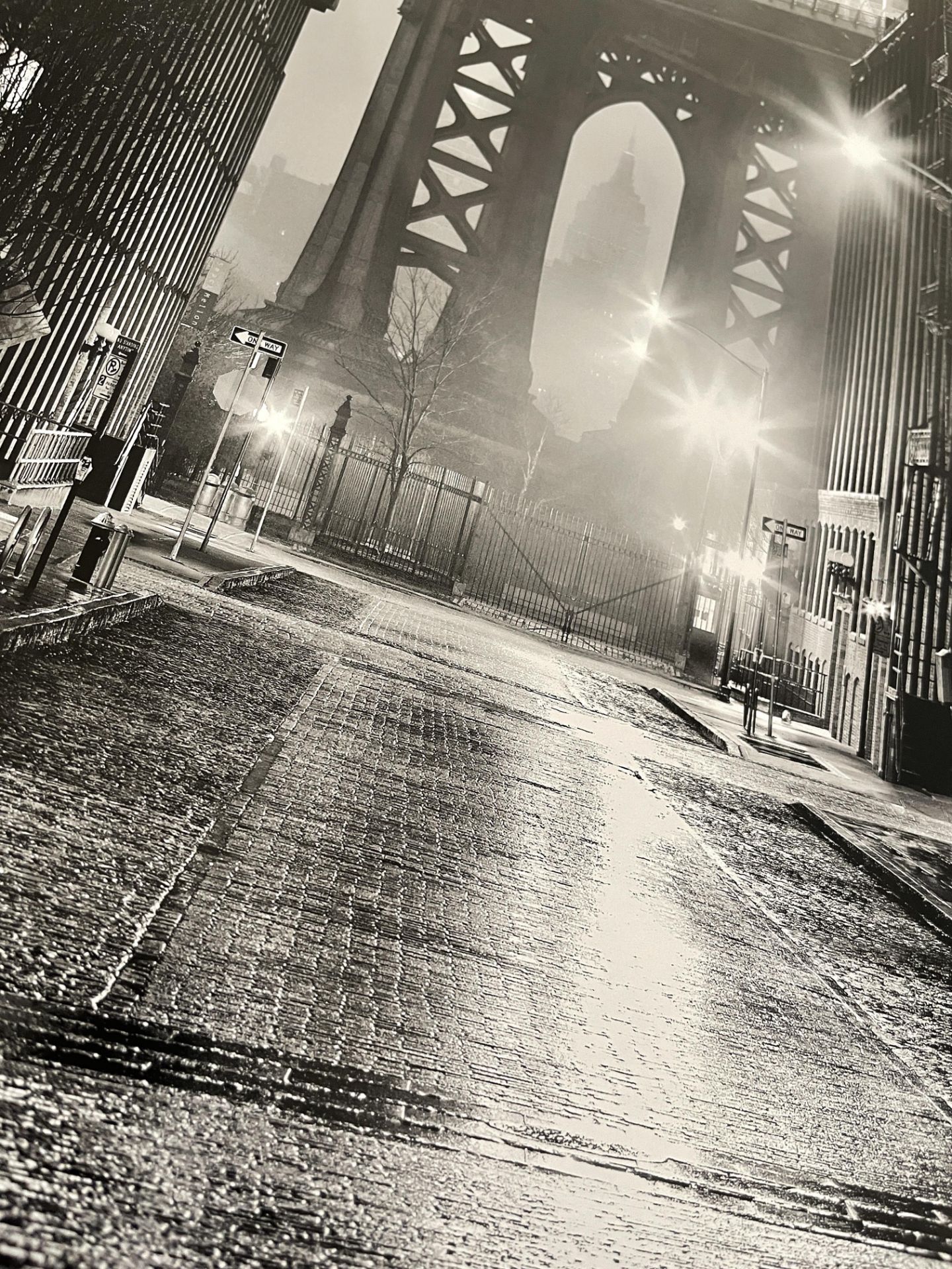 "Vintage Road, Manhattan Bridge, New York" Print - Image 6 of 6